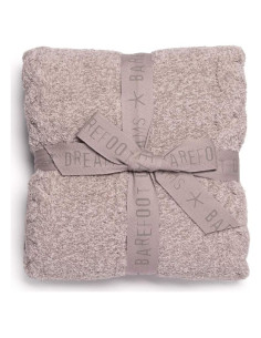 Manta de Recepción Barefoot Dreams CozyChic 76x81 cm Gris Paloma
