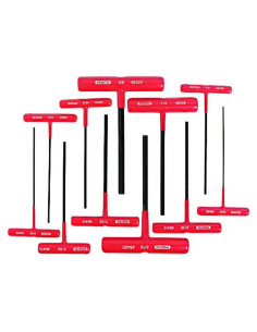 Conjunto de Llaves Hexagonales T-Handle Stanley J4968, 11 Pzas