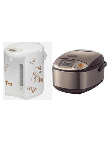 Calentador de Agua y Cocedor de Arroz Zojirushi 3L y 1L