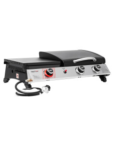 Parrilla de Gas Propano Royal Gourmet PD1305H 3 Quemadores 3-en-1