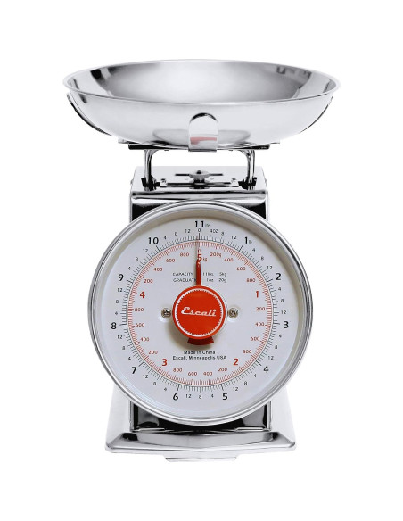 Balanza Mecánica Escali DS115B Acero Inoxidable 4.99kg