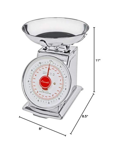 Balanza Mecánica Escali DS115B Acero Inoxidable 4.99kg