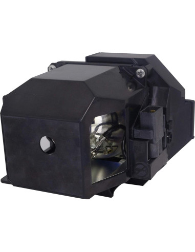 Lámpara y Carcasa Original Jaspertronics para Proyector Epson Home Cinema 2250 - 1 Año de Garantía