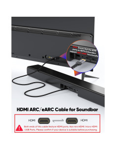 Cable HDMI eARC 8K 1.0m ZeniKon Ultra Alta Velocidad 2