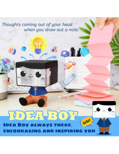 Dispensador de Notas Adhesivas Pop-up Dormercy Azul 7.62x7.62 cm 2