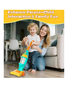 Aspiradora de Juguete BOIMOES con Sonidos y Luces - 3 a 5 Años 2