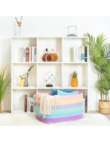 Cesta de Almacenamiento Extra Grande MINTWOOD 75L 56x43x30cm