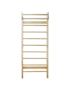 Escalera Sueca de Madera Urban Cycling 195.58x82.55cm Pino Sólido