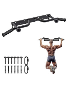 Barra de Dominadas Montada en Pared SELEWARE 226.8 kg Alta Resistencia