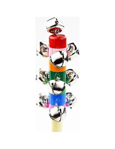 6 Piezas Campanas de Madera ZEAVOLA con Sonido para Niños