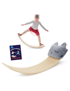 Tabla de Equilibrio de Madera Battat Educación - Juguete Montessori 3+ Años