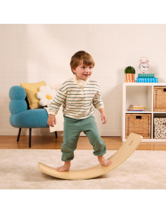 Tabla de Equilibrio de Madera Battat Educación - Juguete Montessori 3+ Años 2