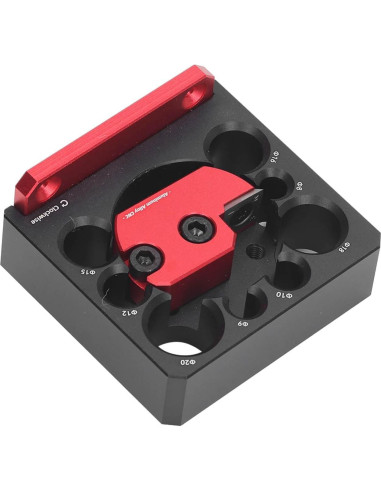 Plantilla para Espigas de Carburo Focket, 8 Agujeros 8-20mm