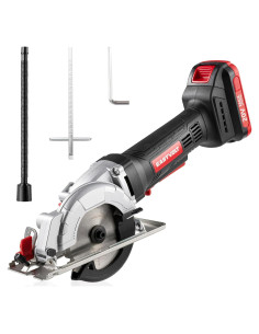 Sierra Circular Inalámbrica Eastvolt 20V 4-1/2" para Madera