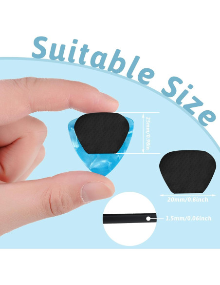 Paquete de 50 Agarraderas para Púas de Guitarra Nuanchu