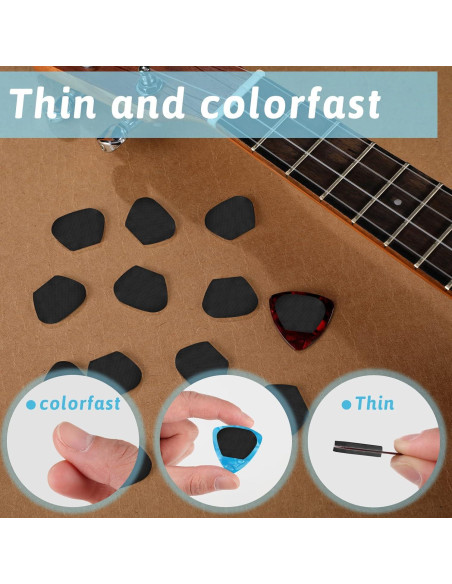 Paquete de 50 Agarraderas para Púas de Guitarra Nuanchu