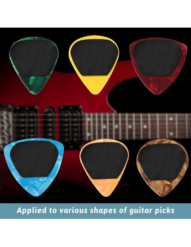 Paquete de 50 Agarraderas para Púas de Guitarra Nuanchu