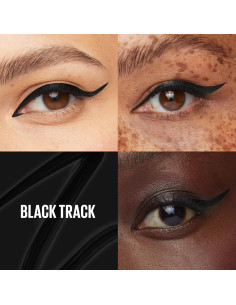 Delineador Líquido a Prueba de Agua Maybelline Trazado Negro 1.7g 2