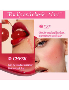 Brillo de Labios Hidratante Tiejdhr SET A - 6 Colores Mini 2