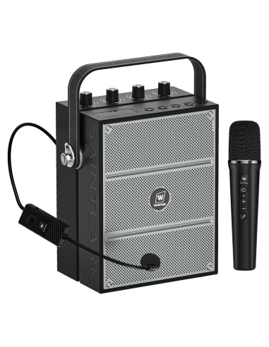 Altavoz Bluetooth WinBridge S97 60W con Micrófonos Inalámbricos