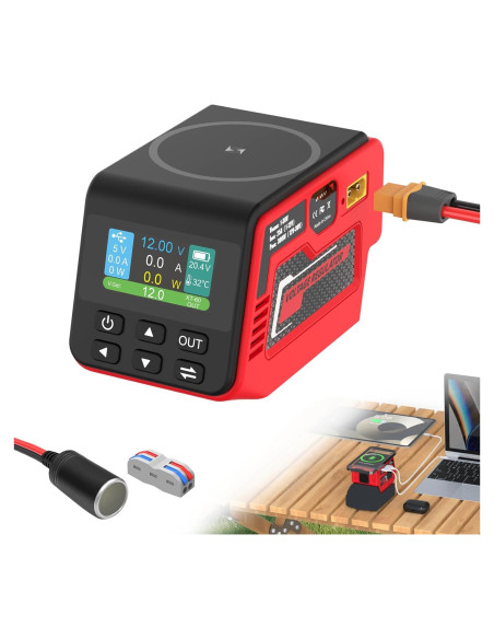 Regulador de Voltaje DC Ajustable Kzreect 1-30V 300W USB-C