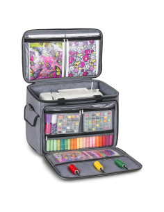 Funda para Máquina de Coser JJRING Gris Resistente y Portátil