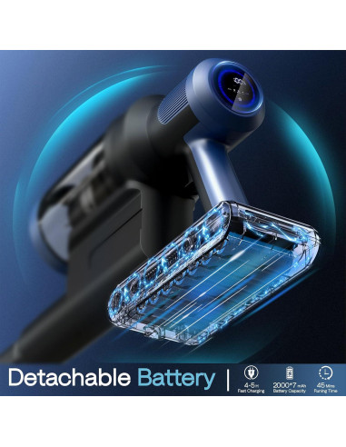 Aspiradora Inalámbrica Bolan-Tech VC7236-1 350W 30KPA 45min