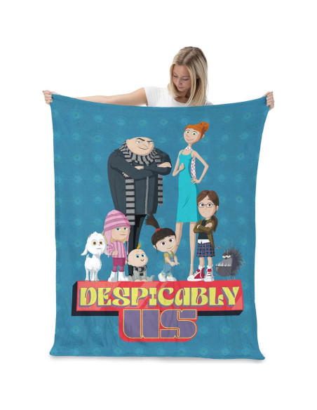 Manta de Nubes Despicable Me 4 Northwest 127x152 cm Suave