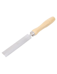 Lima Romboidal ZJchao 125mm Mango de Madera para Carpintería