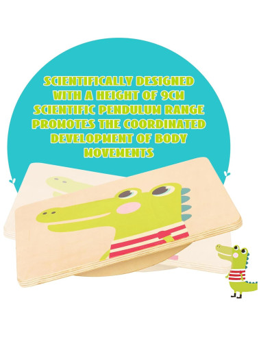 Tabla de Equilibrio de Madera Joonly YL797 para Niños