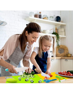 Juego de cuchillos para niños Brzmio - 23 piezas seguras 2