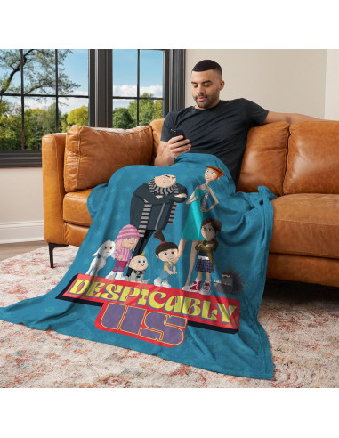 Manta de Nubes Despicable Me 4 Northwest 127x152 cm Suave