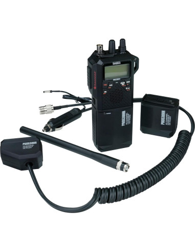 Radio CB Portátil Uniden PRO538HHFM con Alerta Meteorológica