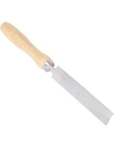 Lima Romboidal ZJchao 125mm Mango de Madera para Carpintería 2