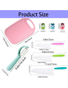 Juego de 9 Cuchillos Seguros para Niños Yinmazzsan - Cocina Montessori 2