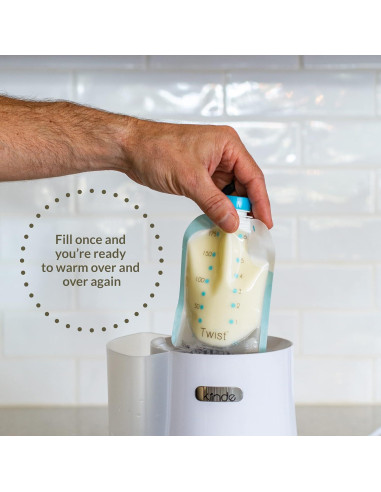 Calentador de Biberones Kiinde Kozii Pro con SafeHeat 226g