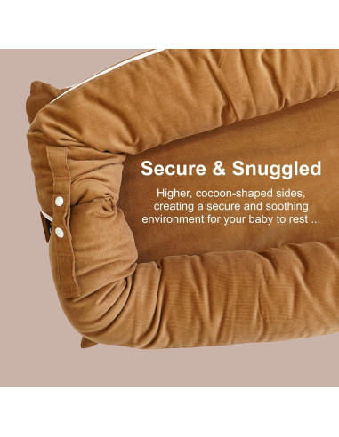 Cubierta Deluxe CooCooBaby para Lounger y Dockatot 100% Algodón