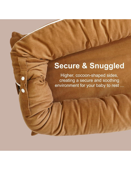 Cubierta Deluxe CooCooBaby para Lounger y Dockatot 100% Algodón