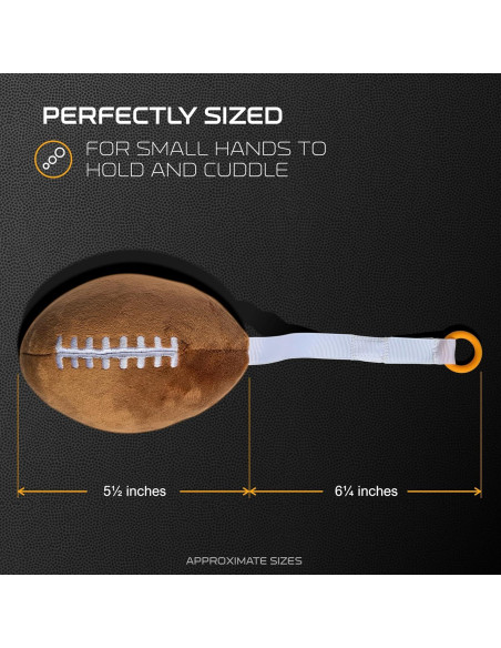 Portador de Chupete de Peluche Green Bay Packers Smilo - Suave y Seguro