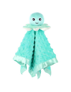 Manta de Seguridad para Bebés JARIFERR Pulpo Verde 42x42cm