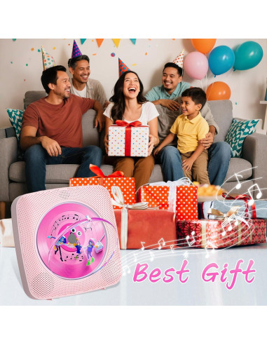 Reproductor de CD Portátil Gueray G-Y-01 Bluetooth 5.0 1800mAh