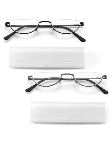 Gafas de lectura TOUK media luna anti luz azul UV400 - 2.5x