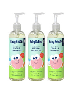 Jabón y Champú para Bebés Mr. Bubble 3x355ml Aroma Violeta