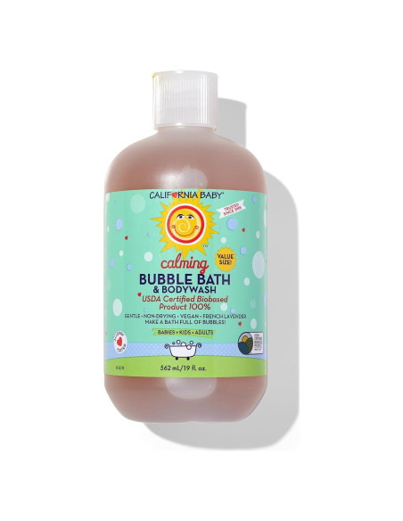 Baño de Burbujas Calmante California Baby 537 g - Lavanda