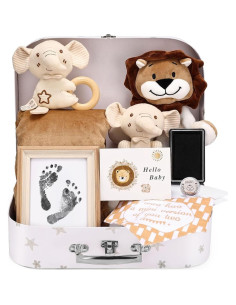 Conjunto de Regalo para Bebés Lictin 14 en 1 con Manta y Tarjetas 2