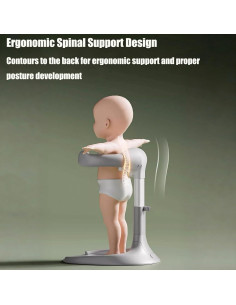 Soporte de Ducha Plegable PandaEar para Bebés 6-36 Meses 2