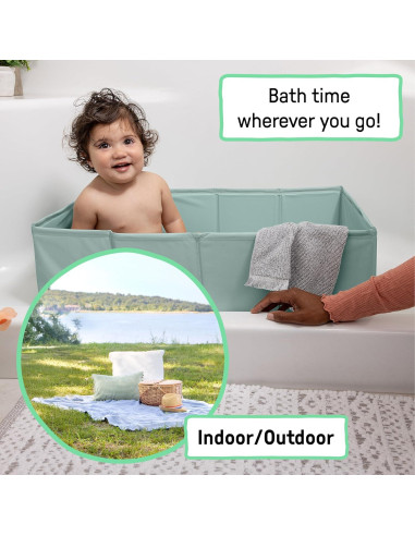 Bañera Plegable Tuckaway Ingenuity para Niños 12M-5A