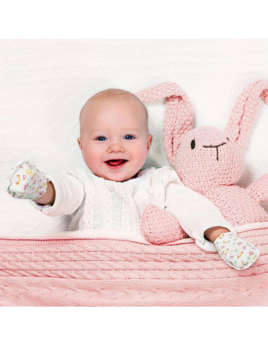 Geyoga 40 Pares Manoplas Bebé Recién Nacido Sin Rasguños