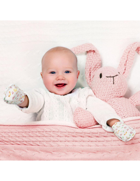 Geyoga 40 Pares Manoplas Bebé Recién Nacido Sin Rasguños