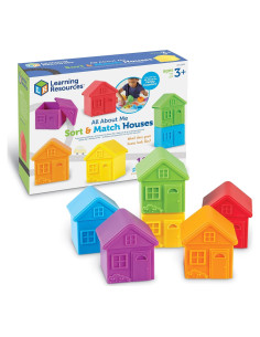 Casas de Clasificación Todo Sobre Mí - 12 Piezas Montessori